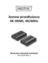 Digitus DS-55204 Skrócona instrukcja obsługi