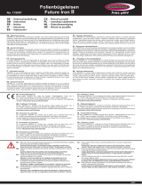 Jamara Folienbügeleisen Future Iron II Instrukcja obsługi