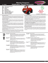 Jamara Hüpftraktor Massey Ferguson Instrukcja obsługi