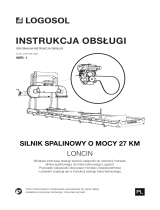 Logosol Silnik spalinowy o mocy 27 km Instrukcja obsługi