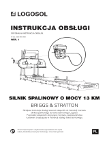 Logosol Silnik spalinowy o mocy 13 km Instrukcja obsługi