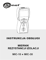 Sonel MIC-30 Instrukcja obsługi