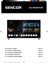 Sencor SLE 43FS801TCSB Instrukcja obsługi