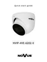 Novus NVIP-4VE-6202-II Instrukcja obsługi