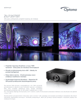 Optoma ZU725TST Instrukcja obsługi