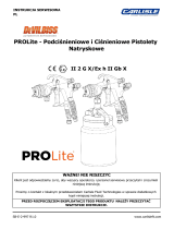 Carlisle DeVILBISS - PROLite Pressure and Suction Instrukcja obsługi