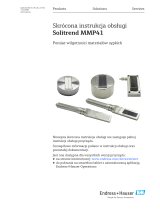 Endres+Hauser KA Solitrend MMP41 Short Instruction