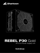 Sharkoon Rebel P30 Gold White Instrukcja obsługi