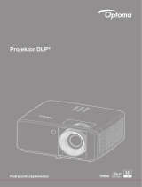 Optoma ZX350e Instrukcja obsługi