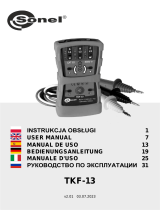 Sonel TKF-13 Instrukcja obsługi