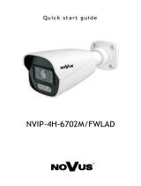 Novus NVIP-4H-6702M/FWLAD Instrukcja obsługi