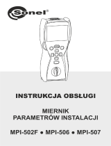 Sonel MPI-506 Instrukcja obsługi