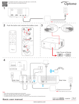 Optoma ML1080 Instrukcja obsługi