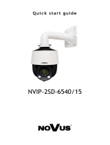 Novus NVIP-2SD-6540/15 Instrukcja obsługi