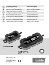 Güde Automatik Batterieladegerät GAB 12V/6V-4A Instrukcja obsługi