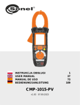 Sonel CMP-1015-PV Instrukcja obsługi