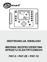 Sonel PAT-10 Instrukcja obsługi