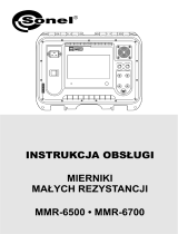 Sonel MMR-6700 Instrukcja obsługi