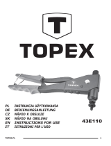 Topex 43E110 Instrukcja obsługi