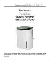 Rohnson R-9616 Ionic + Air Purifier Instrukcja obsługi