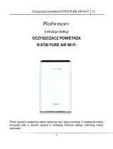 Rohnson R-9700 PURE AIR Wi-Fi Instrukcja obsługi