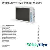 Welch Allyn 1500 Patient Monitor instrukcja obsługi