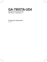 Gigabyte GA-790XTA-UD4 Instrukcja obsługi