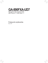Gigabyte GA-890FXA-UD7 Instrukcja obsługi