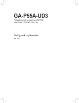 Gigabyte GA-P55A-UD3 Instrukcja obsługi