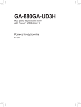 Gigabyte GA-880GA-UD3H Instrukcja obsługi