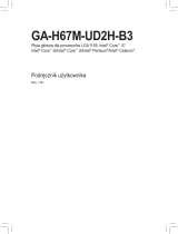 Gigabyte GA-H67M-UD2H-B3 Instrukcja obsługi