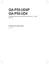 Gigabyte GA-P55-UD4 Instrukcja obsługi