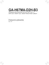Gigabyte GA-H67MA-D2H-B3 Instrukcja obsługi
