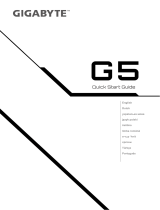 Gigabyte G5 (RTX 30 Series) Instrukcja obsługi