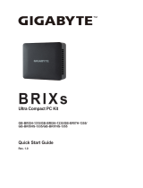 Gigabyte GB-BRi7HS-1355 Instrukcja obsługi