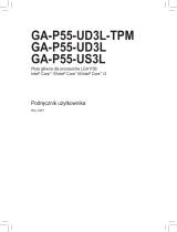 Gigabyte GA-P55-UD3L Instrukcja obsługi