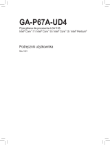 Gigabyte GA-P67A-UD4 Instrukcja obsługi
