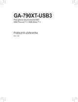 Gigabyte GA-790XT-USB3 Instrukcja obsługi