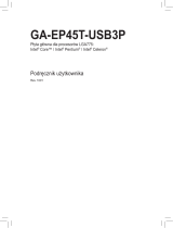 Gigabyte GA-EP45T-USB3P Instrukcja obsługi