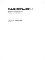 Gigabyte GA-890GPA-UD3H Instrukcja obsługi
