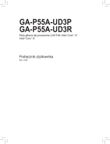 Gigabyte GA-P55A-UD3R Instrukcja obsługi