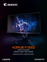 Gigabyte AORUS FI32Q Instrukcja obsługi