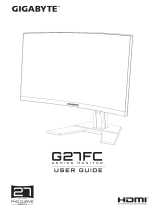 Gigabyte G27FC instrukcja