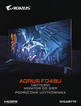 Gigabyte AORUS FO48U Instrukcja obsługi