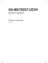 Gigabyte GA-MA785GT-UD3H Instrukcja obsługi