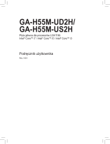 Gigabyte GA-H55M-UD2H Instrukcja obsługi