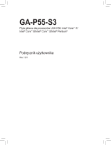 Gigabyte GA-P55-S3 Instrukcja obsługi