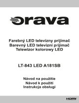 Orava LT-843 LED A181SB Instrukcja obsługi
