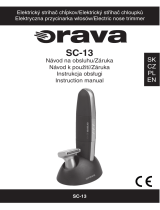 Orava SC-13 Instrukcja obsługi