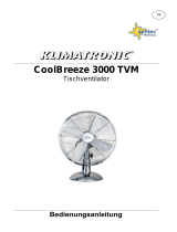 Suntec Wellness TABLE FAN COOLBREEZE 3000 TVM Instrukcja obsługi